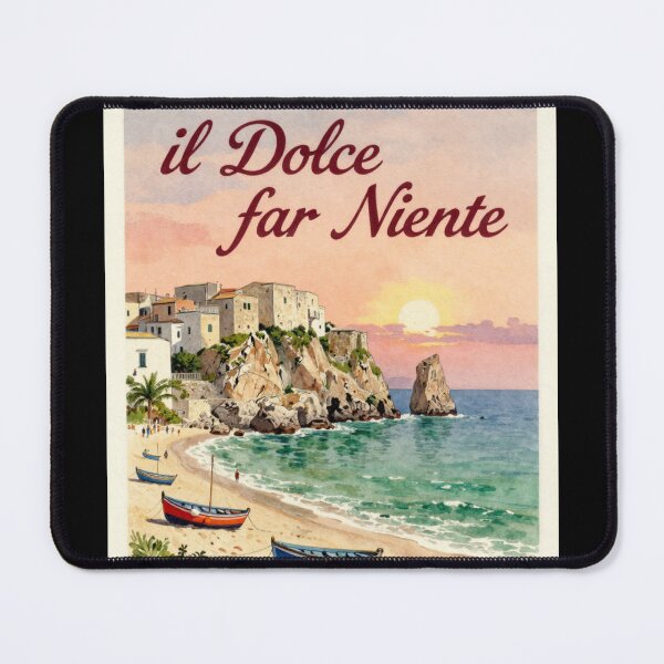 Item preview, il Dolce far niente designed and sold by LaughandLaugh.