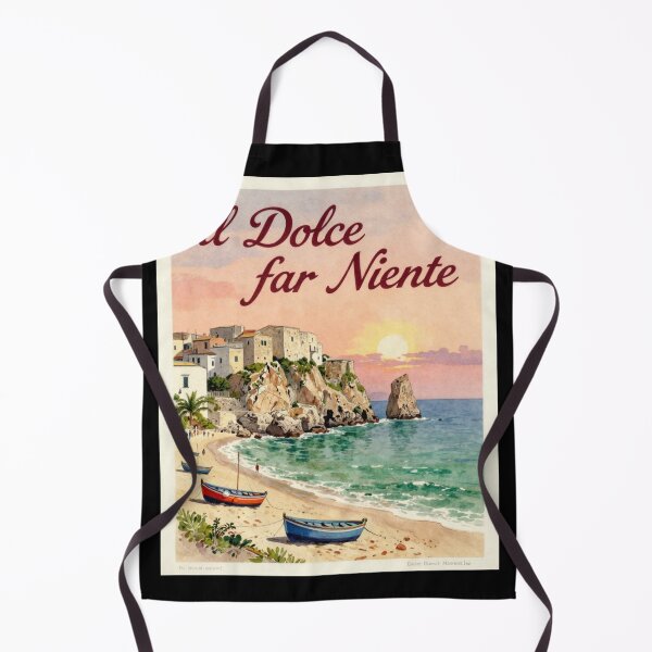 Item preview, il Dolce far niente designed and sold by LaughandLaugh.