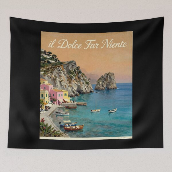 Item preview, Il Dolce far niente designed and sold by LaughandLaugh.