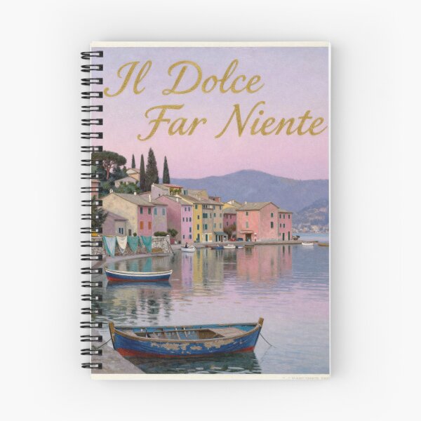 Item preview, Il Dolce far niente designed and sold by LaughandLaugh.