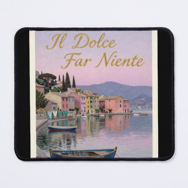 Item preview, Il Dolce far niente designed and sold by LaughandLaugh.