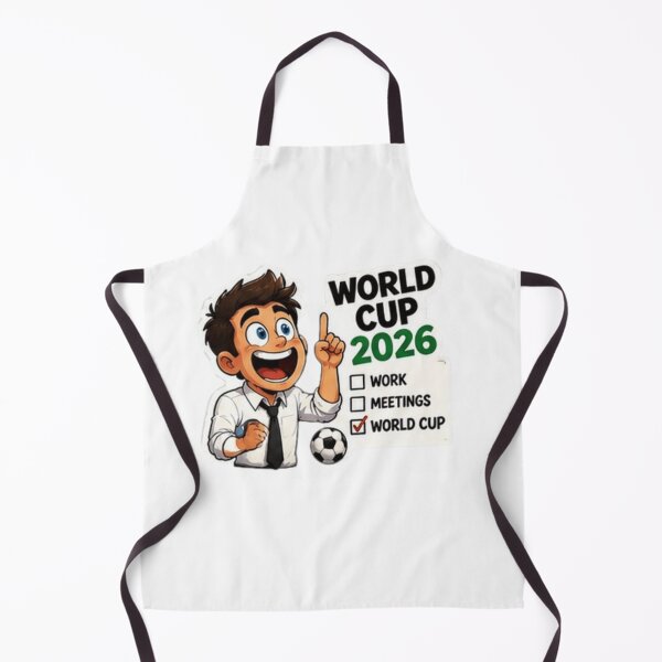 Item preview, World Cup 2026 Work Meetings Can Wait Funny Football designed and sold by Pixanova.