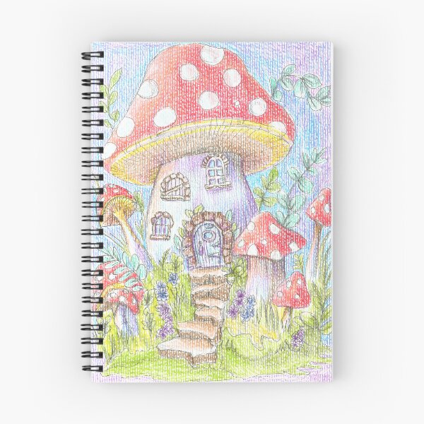 Item preview, Mushroom Fairy Cottage designed and sold by jimmytedesky.