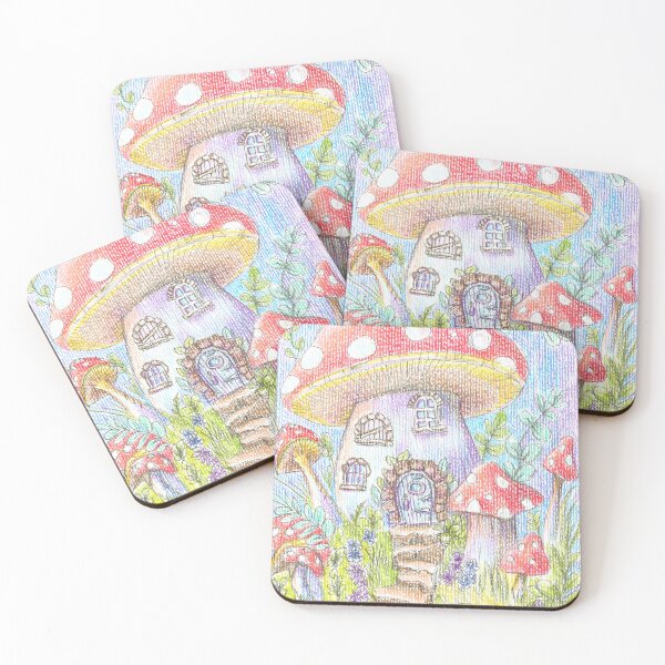 Item preview, Mushroom Fairy Cottage designed and sold by jimmytedesky.