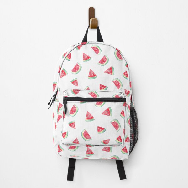 Item preview, Hand Painted Watercolor Watermelon on white - Patterned designed and sold by aneladesigns.