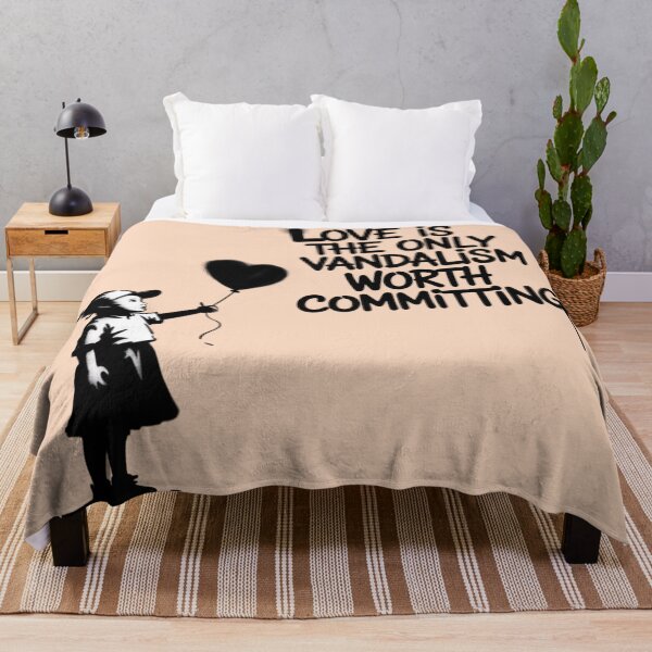 Item preview, Banksy - Love is the only vandalism worth committing designed and sold by 123ks.