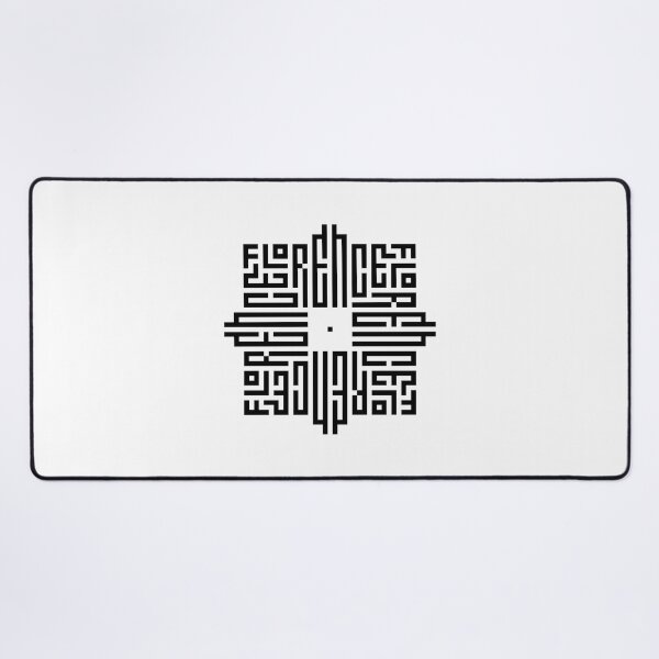 Item preview, FLORENCE | Black  | Modern Geometric Kufi Calligraphy | From Name to Art   designed and sold by FOR YOUR NAME.