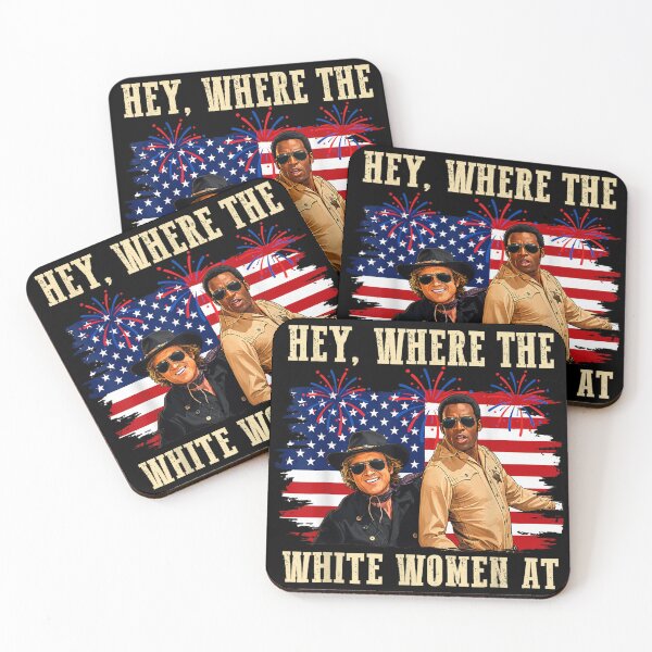 Item preview, Hey Where The White Women At Fourth of July  designed and sold by Dela3.