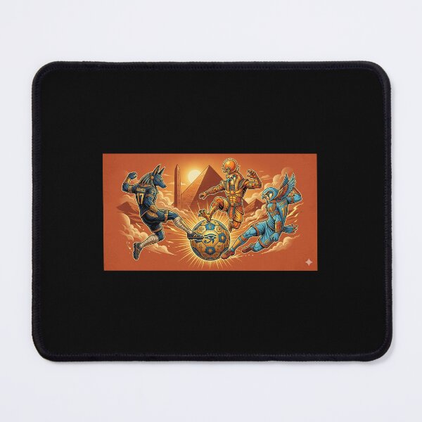 Item preview, Egyptian Gods Soccer Art – Mythology Football Fan Design designed and sold by MarinaBolbol.