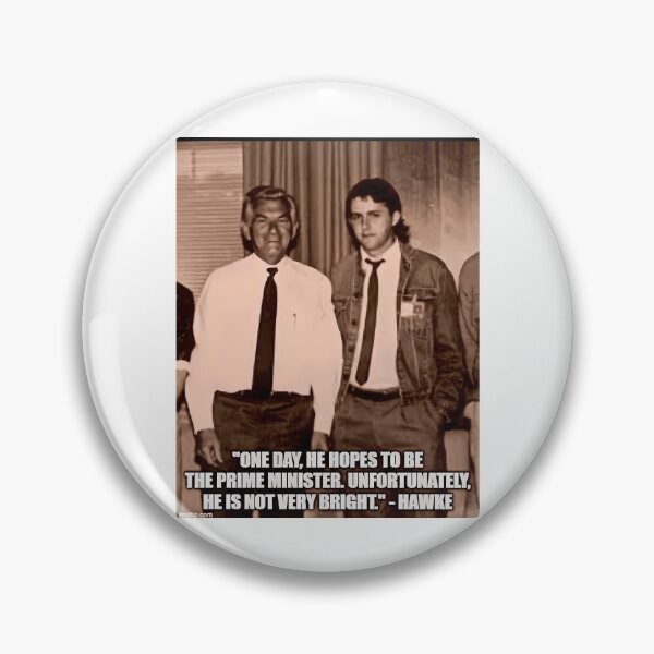 Item preview, Vintage Bob Hawke And Anthony Albanese designed and sold by yanamily.