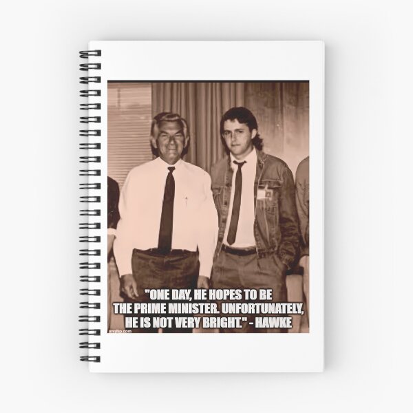 Item preview, Vintage Bob Hawke And Anthony Albanese designed and sold by yanamily.