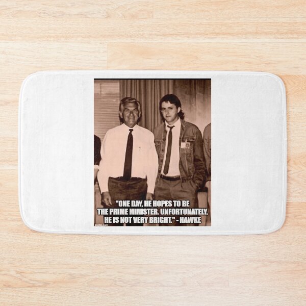 Item preview, Vintage Bob Hawke And Anthony Albanese designed and sold by yanamily.