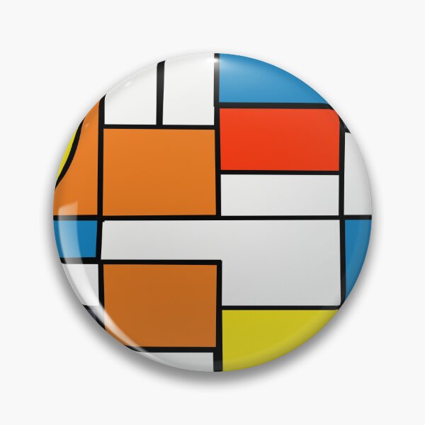 Item preview, Abstract Geometric Shapes Colorful Composition Art designed and sold by design2xstudio.