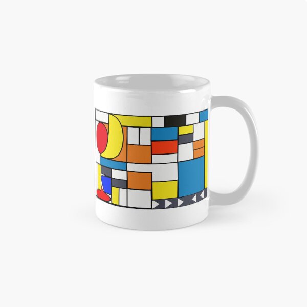 Artikelvorschau, Abstrakte geometrische Formen, farbenfrohe Kompositionskunst entworfen und verkauft von design2xstudio.
