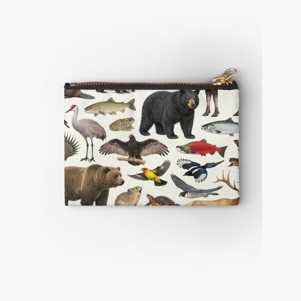 Item preview, Animals of Nebraska Retro Style Identification Chart designed and sold by kakarikihill.