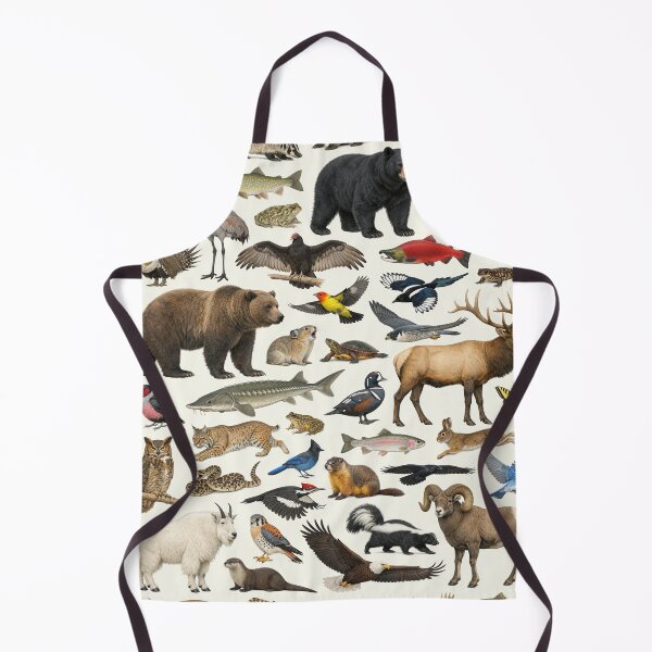 Item preview, Animals of Nebraska Retro Style Identification Chart designed and sold by kakarikihill.