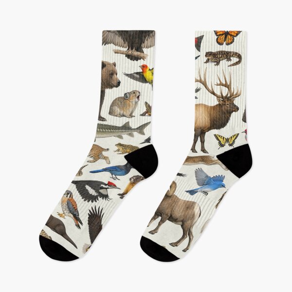 Item preview, Animals of Nebraska Retro Style Identification Chart designed and sold by kakarikihill.