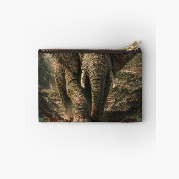 Item preview, Methodical Builder Nature Builds Elephant Mosaic Stone Graphic T-Shirt designed and sold by SavannaStrikes.