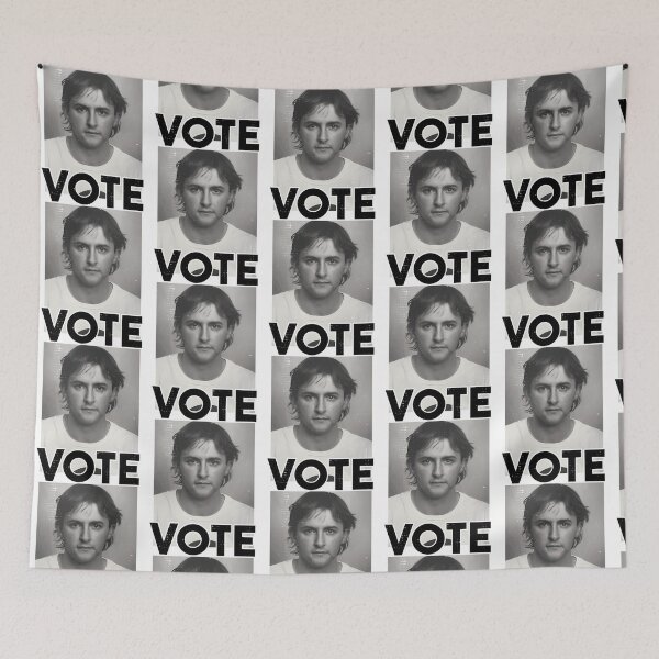 Item preview, Vote Albanese Worn Design designed and sold by yanamily.