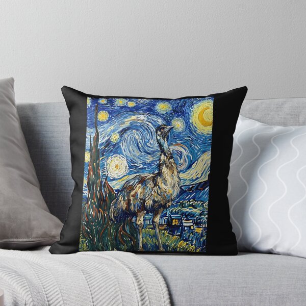 Item preview, Van Gogh Starry Night Emu Classic Art  designed and sold by Littermin.