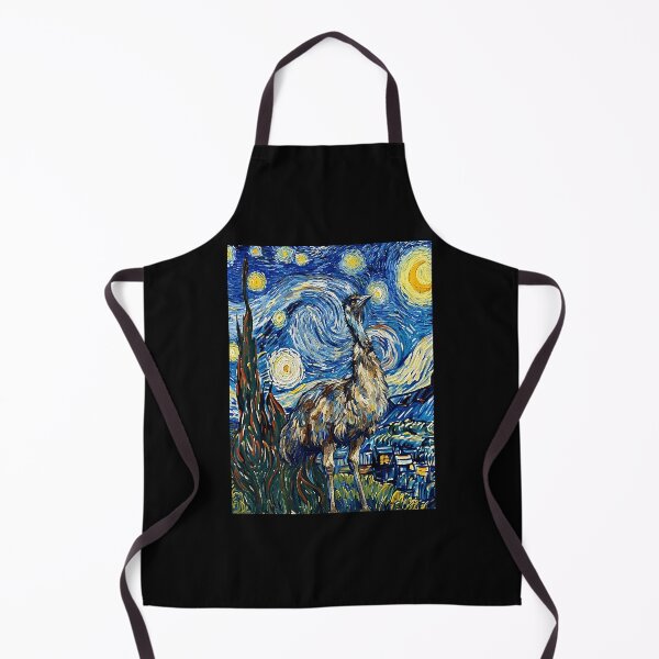 Item preview, Van Gogh Starry Night Emu Classic Art designed and sold by Littermin.