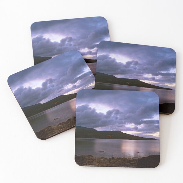 Item preview, Arran Mountain Silhouettes at Dusk designed and sold by Kasia Design.