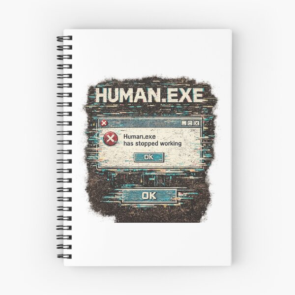 Item preview, Human.exe Has Stopped Working designed and sold by PeterPunkt.