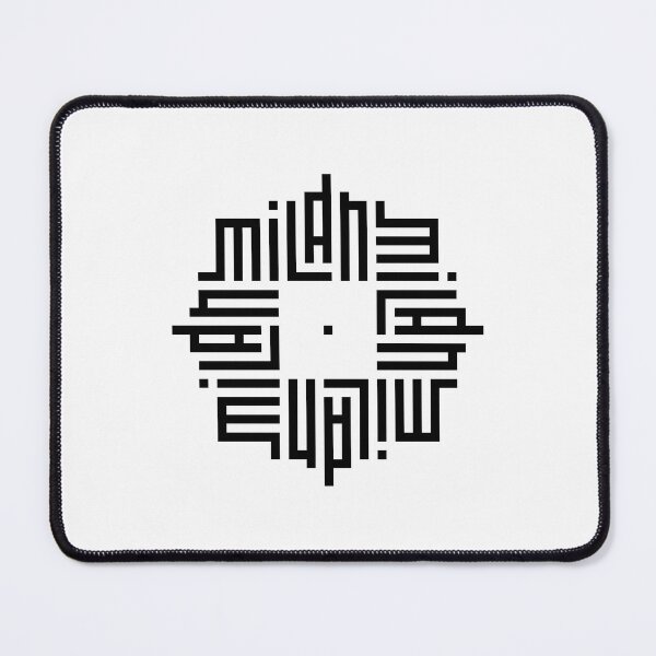 Item preview, MILAN | Black  | Modern Geometric Kufi Calligraphy | From Name to Art   designed and sold by FOR YOUR NAME.