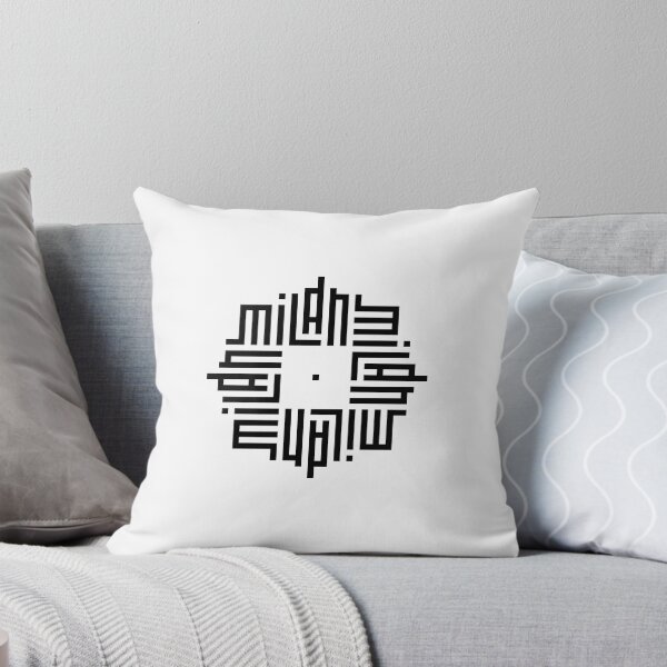 Item preview, MILAN | Black  | Modern Geometric Kufi Calligraphy | From Name to Art   designed and sold by FOR YOUR NAME.