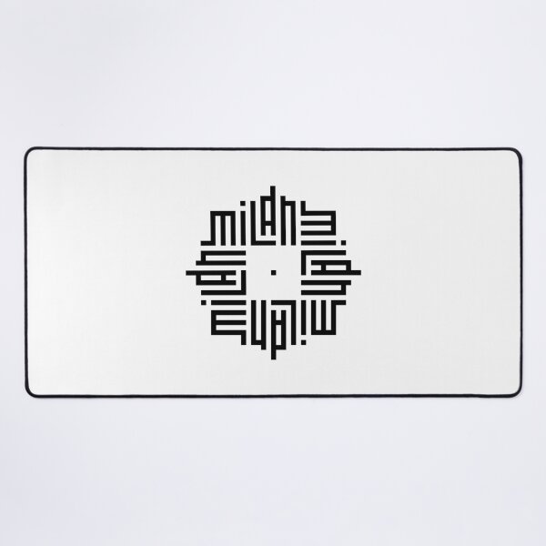 Item preview, MILAN | Black  | Modern Geometric Kufi Calligraphy | From Name to Art   designed and sold by FOR YOUR NAME.