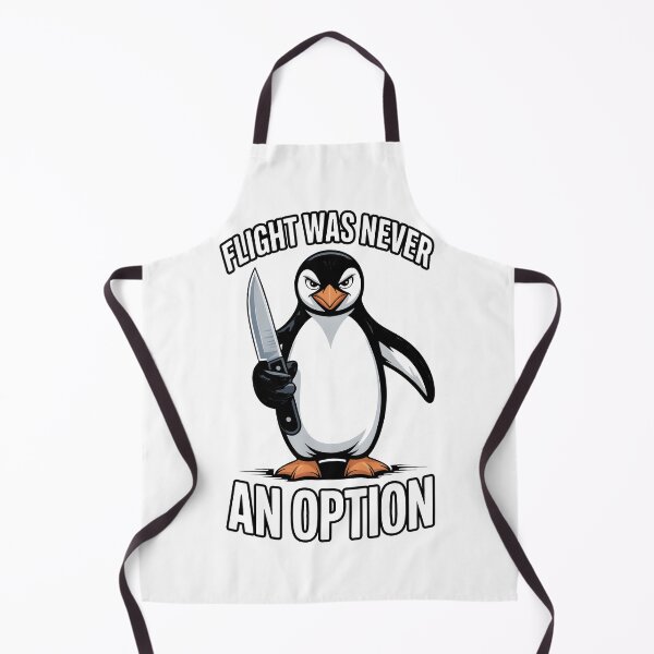 Item preview, Flight Was Never an Option Angry Penguin designed and sold by OlizaPrint.