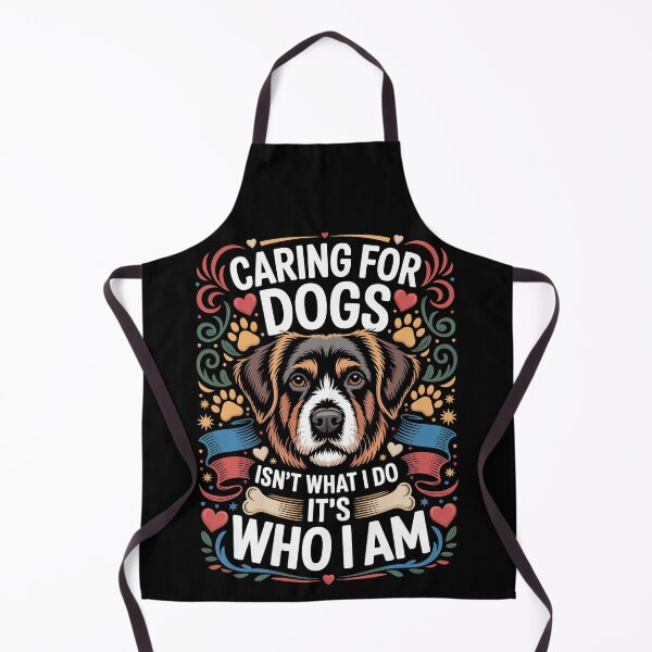 Item preview, CARING FOR DOGS ISN’T WHAT I DO IT’S WHO I AM designed and sold by jkrphoto.