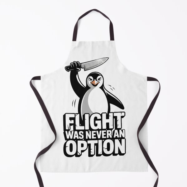 Item preview, Flight Was Never an Option Angry Penguin designed and sold by OlizaPrint.