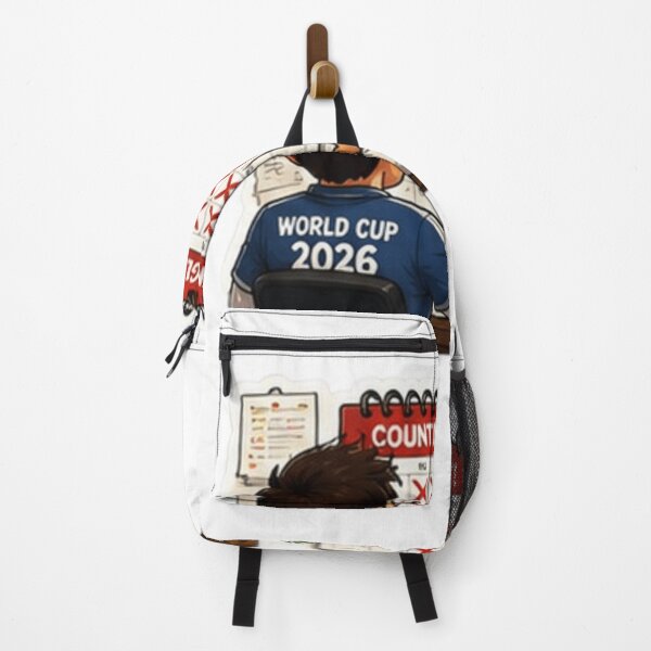 Item preview, Countdown to Glory World Cup 2026 Funny Football Fan designed and sold by Pixanova.