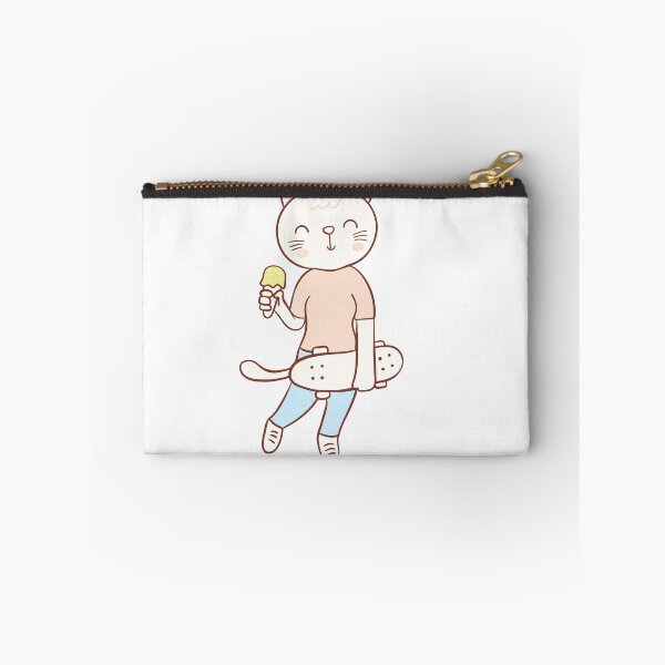 Item preview, Cute cat with skateboard designed and sold by Tiny-Love ⭐⭐⭐⭐⭐.