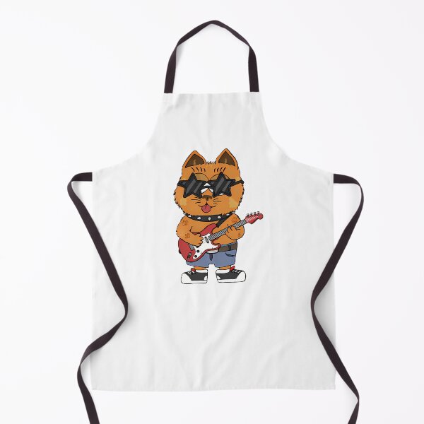 Item preview, Guitarist Cat designed and sold by LazyKittenCo.