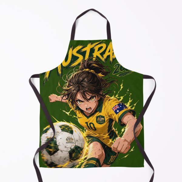 Item preview, Australia Soccer Anime Girl: World Cup 2026 Striker designed and sold by Senpai Syndicate.