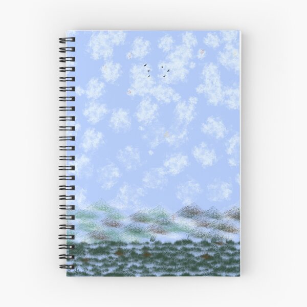 Item preview,  Peaceful Sky Watercolor Art Print designed and sold by Desolaa_Arts.