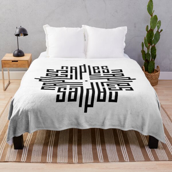 Item preview, NAPLES | Black | Modern Geometric Kufi Calligraphy | From Name to Art designed and sold by FOR YOUR NAME.