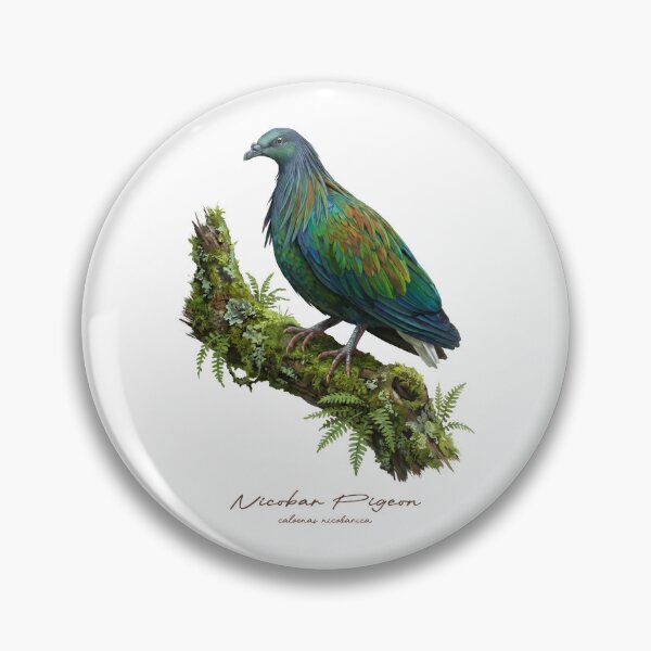 Item preview, Nicobar Pigeon on Tropical Tree designed and sold by Takeda-art.