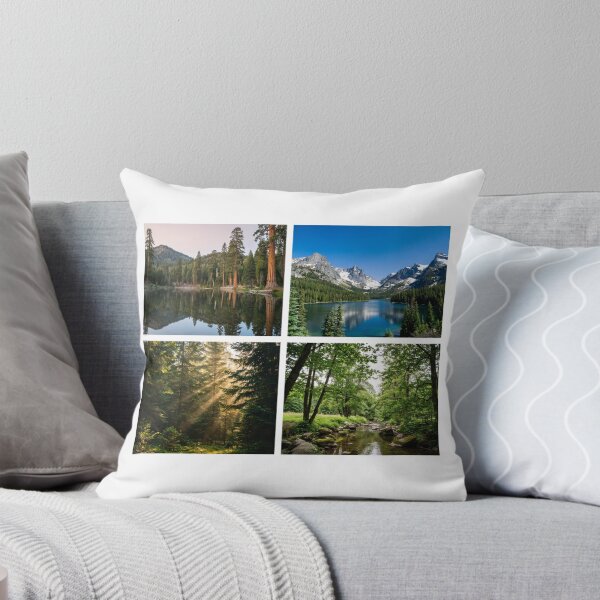 Item preview, Forest & Mountain Reflections – Nature Collage designed and sold by Gabe1983.