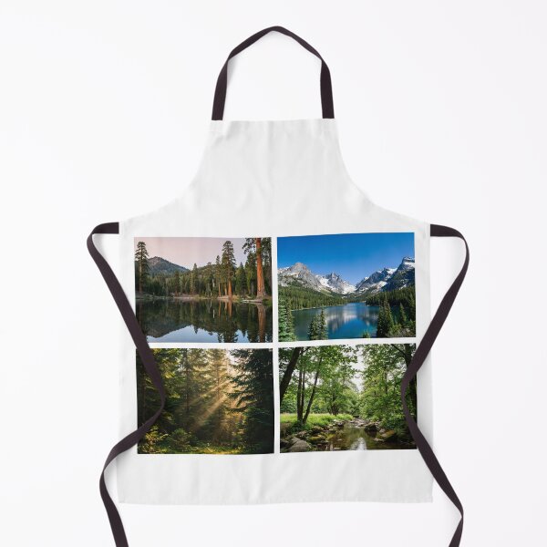 Item preview, Forest & Mountain Reflections – Nature Collage designed and sold by GabeMountainArt.
