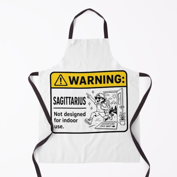 Item preview, Warning Sagittarius Not For Indoor Use designed and sold by MonkiFlipp.