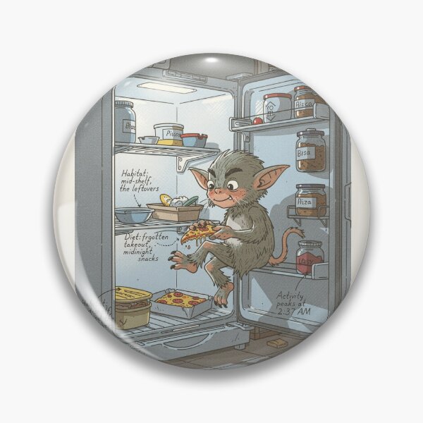 Item preview, Field Guide: The Fridge Gremlin designed and sold by PictorialWhimsy.