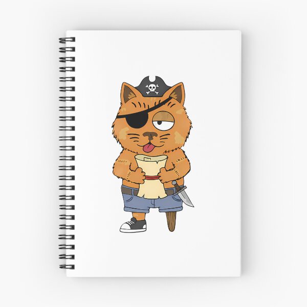 Item preview, Pirate Captain Cat designed and sold by LazyKittenCo.
