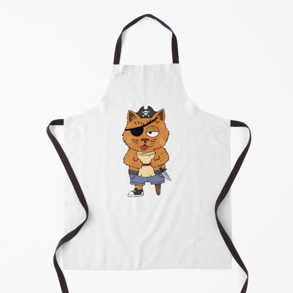 Item preview, Pirate Captain Cat designed and sold by LazyKittenCo.