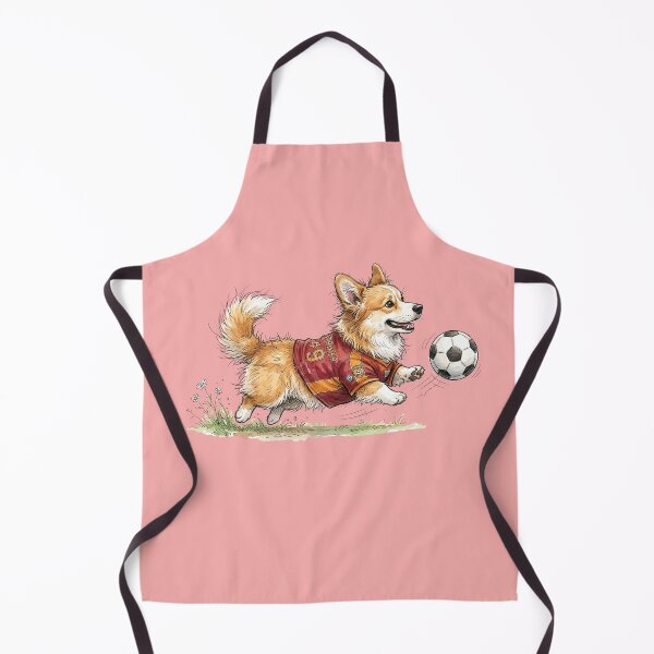 Item preview, Cute Watercolor Corgi Puppy Soccer Player Number 9 Jersey designed and sold by BreezifyDesignStudio.