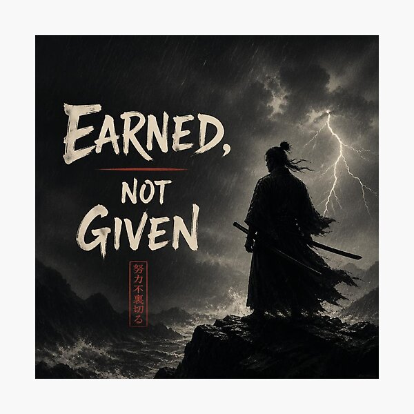 Item preview, Earned Not Given - selfmade mode designed and sold by veynorastudio.
