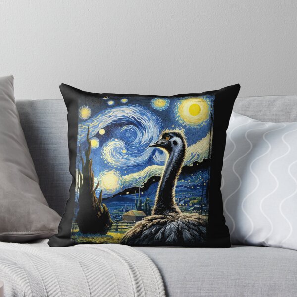 Item preview, Van Gogh Style Starry Night Ostrich  designed and sold by Littermin.