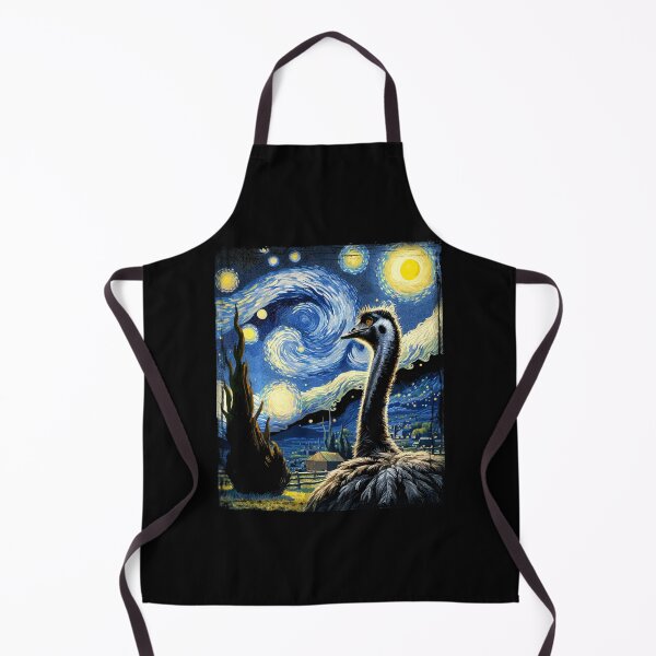Item preview, Van Gogh Style Starry Night Ostrich designed and sold by Littermin.